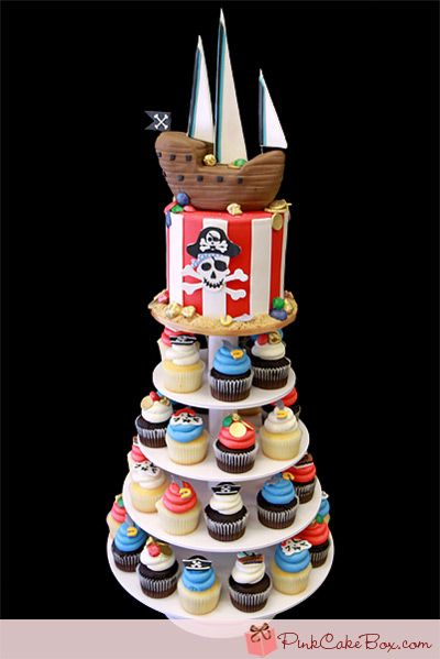 Pirate Themed Birthday Cake Pirate Themed Birthday Cake