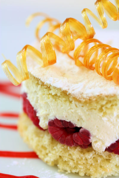 Raspberry Cream Cake Raspberry Cream Cake