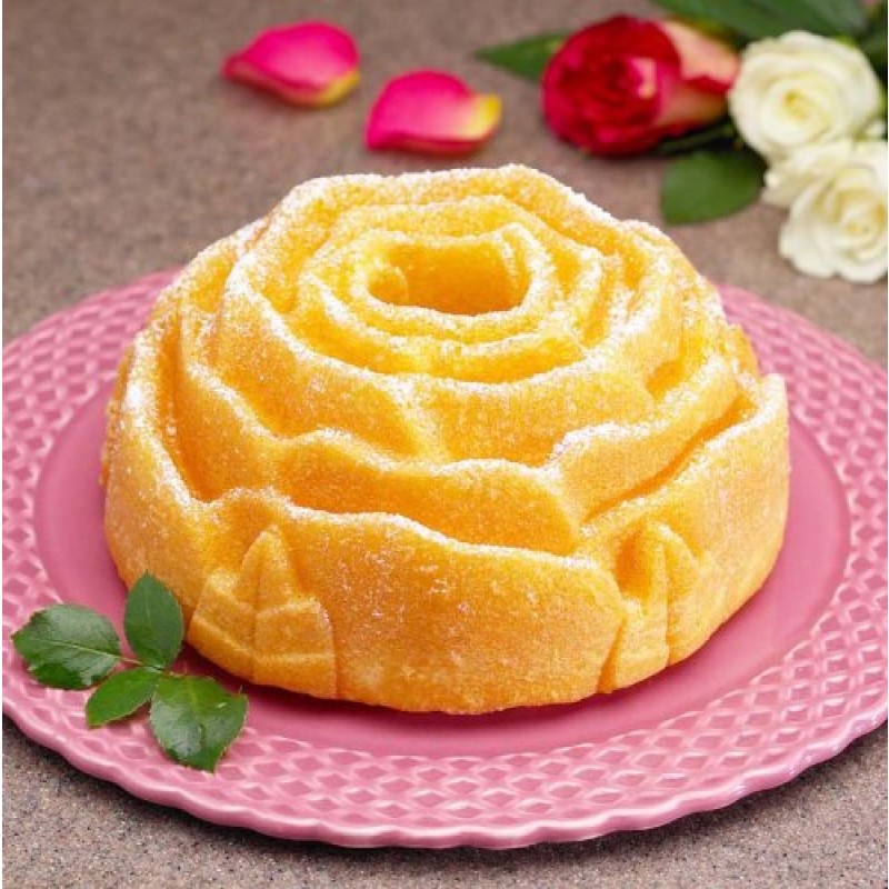 Rose Bundt Cake Pan