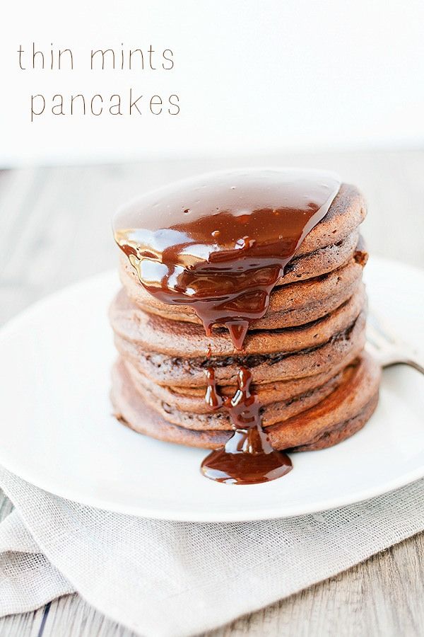 Thin Mint Pancakes Thin Mint Pancakes