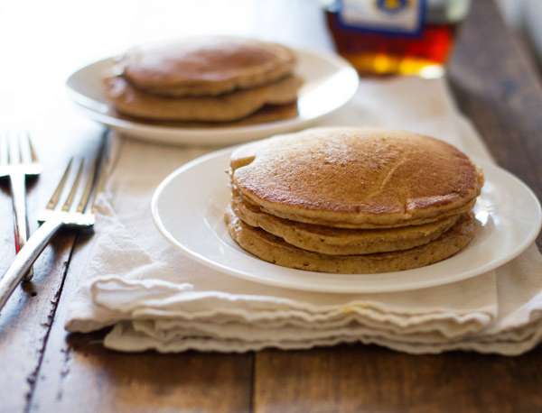 Whole Wheat Pancakes for Two Whole Wheat Pancakes for Two