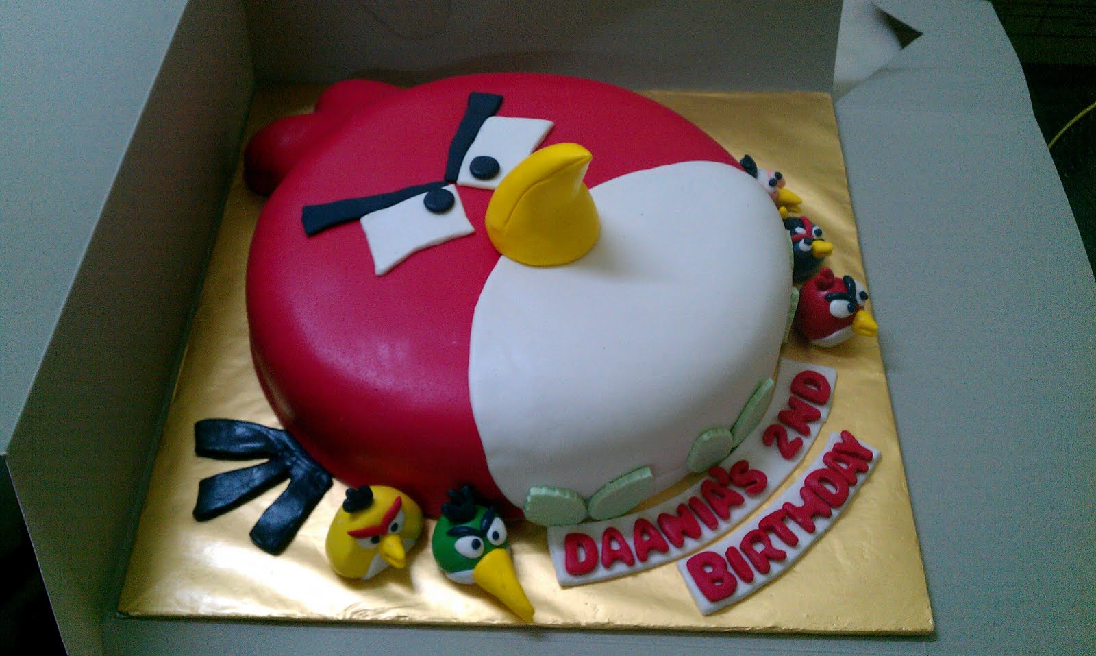 Angry Birds Cake Idea Angry Birds Cake Idea