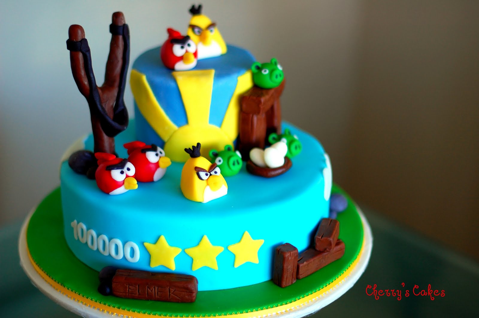 Angry Birds Cake Angry Birds Cake