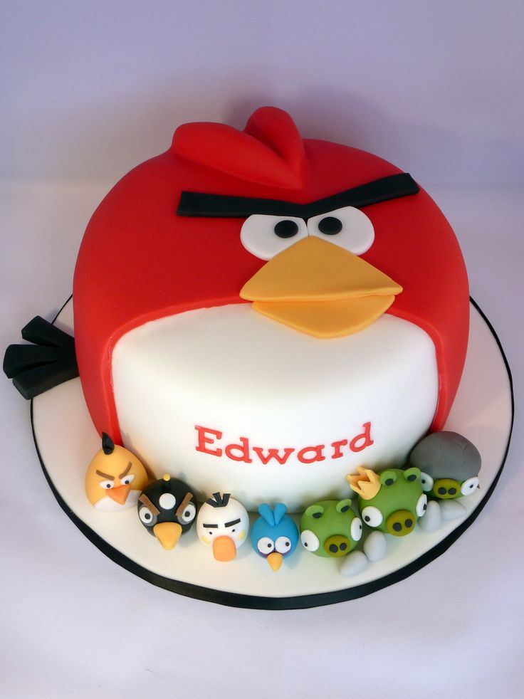 Angry Birds Cake Angry Birds Cake