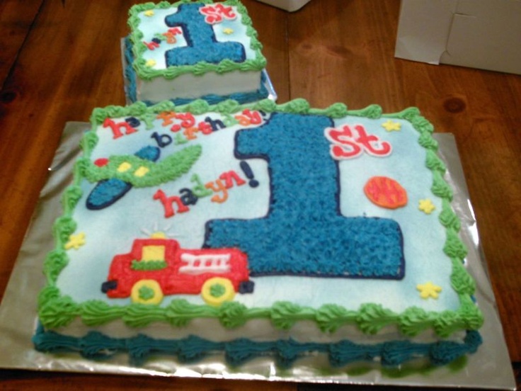 Baby Boy Cake First 1st Birthday Baby Boy Cake First 1st Birthday