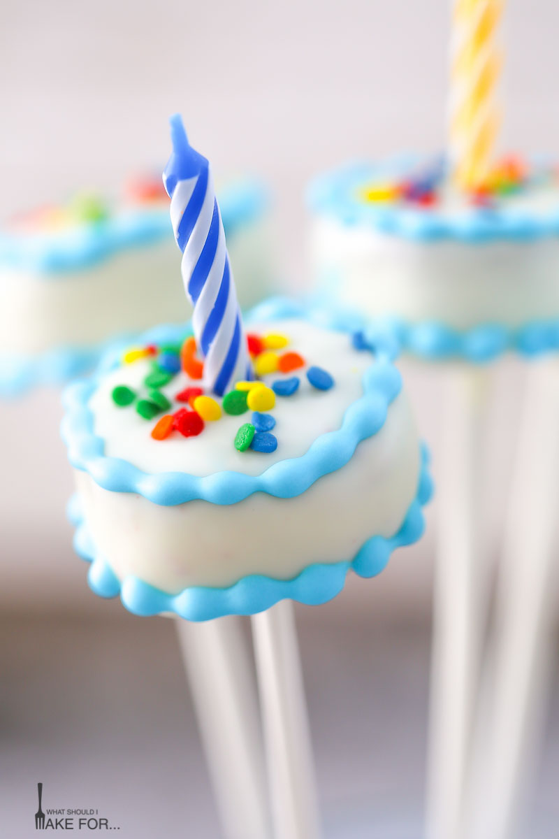 Birthday Cake Pops Birthday Cake Pops