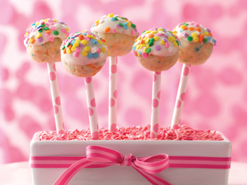 Birthday Cake Pops Birthday Cake Pops