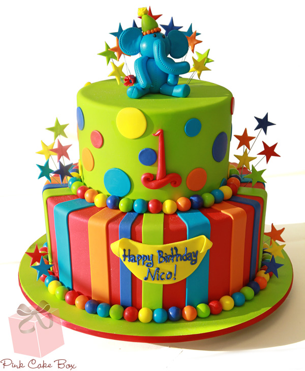 Boys 1st Birthday Cake Boys 1st Birthday Cake