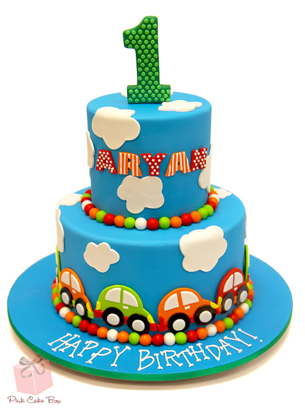 Boys First Birthday Cakes Cars Boys First Birthday Cakes Cars