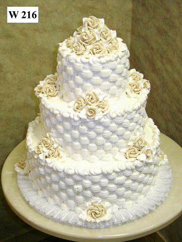 7 European Buttercream Wedding Cakes Photo Buttercream Wedding