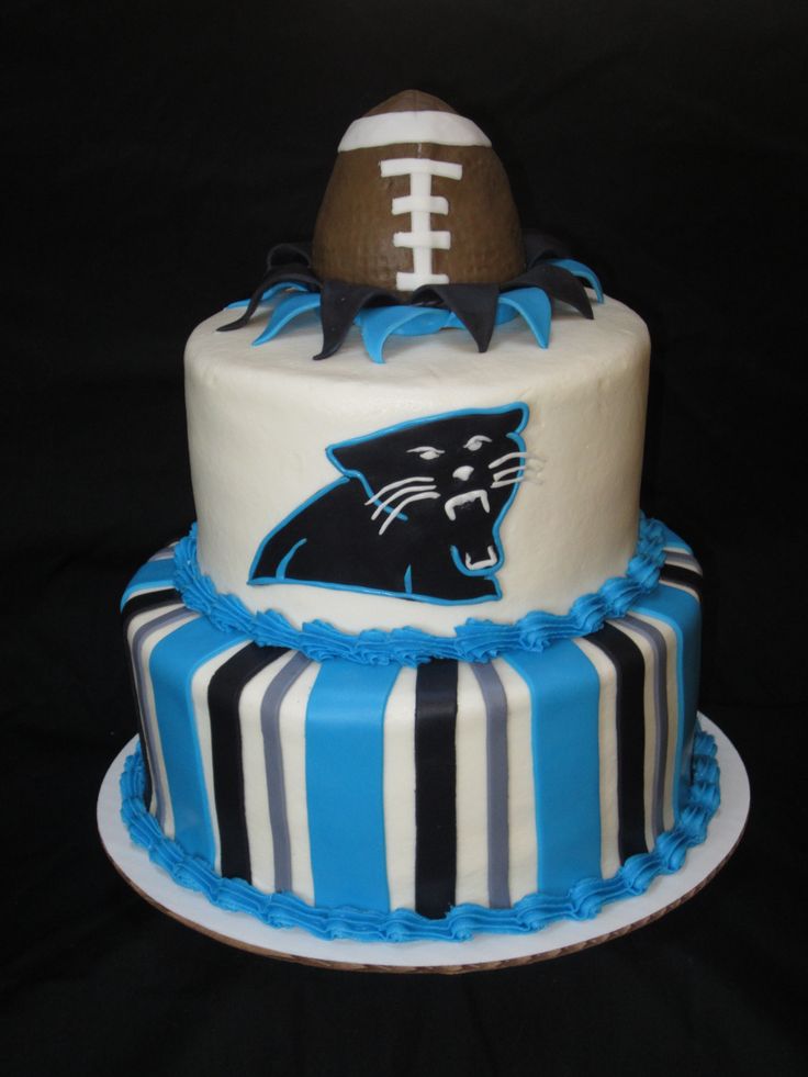 Carolina Panthers Birthday Cake Carolina Panthers Birthday Cake
