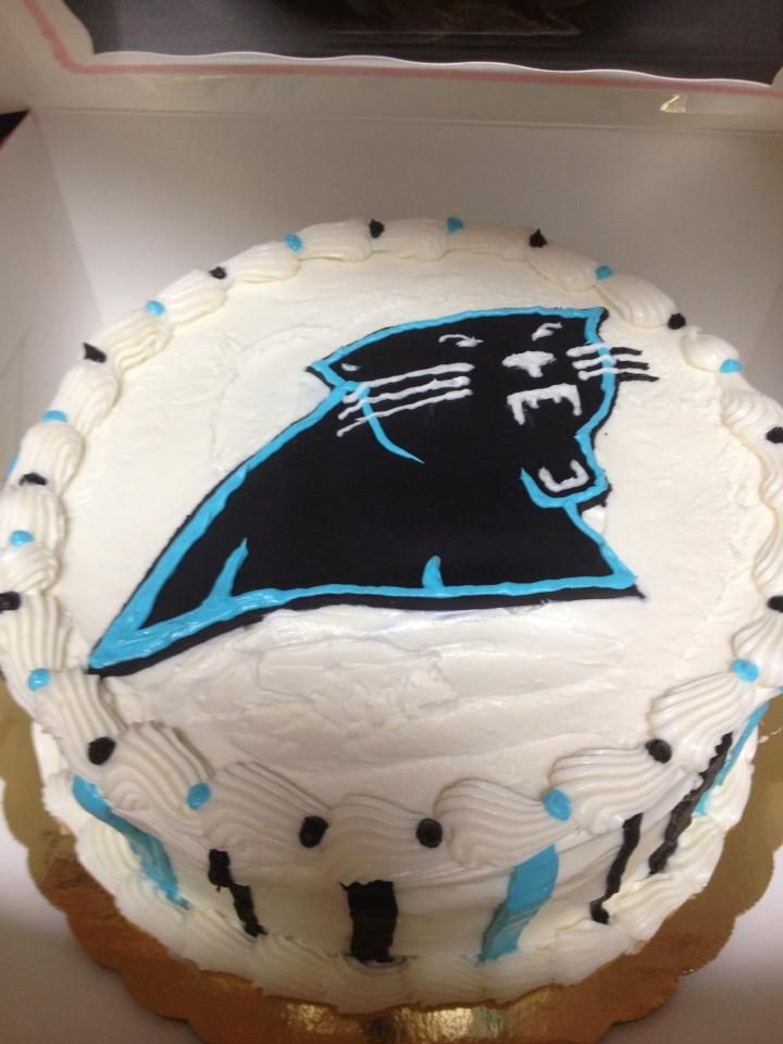 Carolina Panthers Cake Carolina Panthers Cake