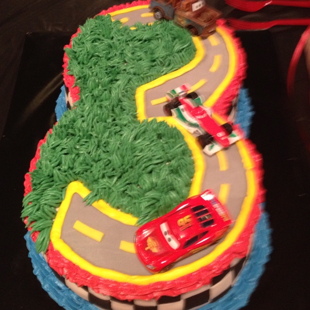 Cars 2 Birthday Cake Cars 2 Birthday Cake