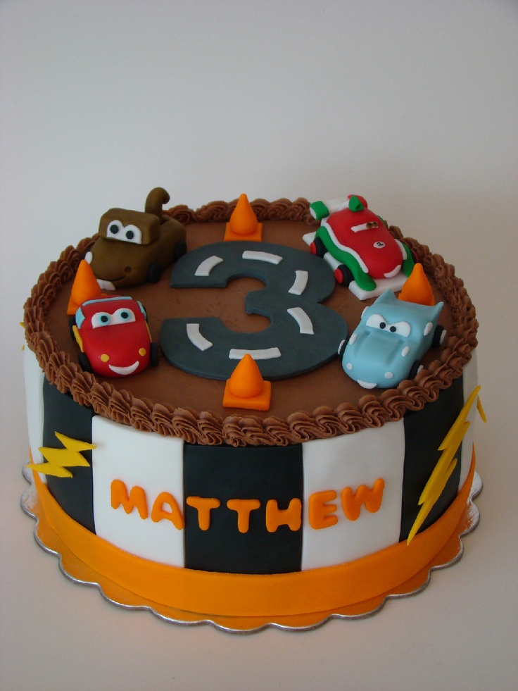 10 Photos of Cars 3rd Birthday Cakes 10 Photos of Cars 3rd Birthday Cakes
