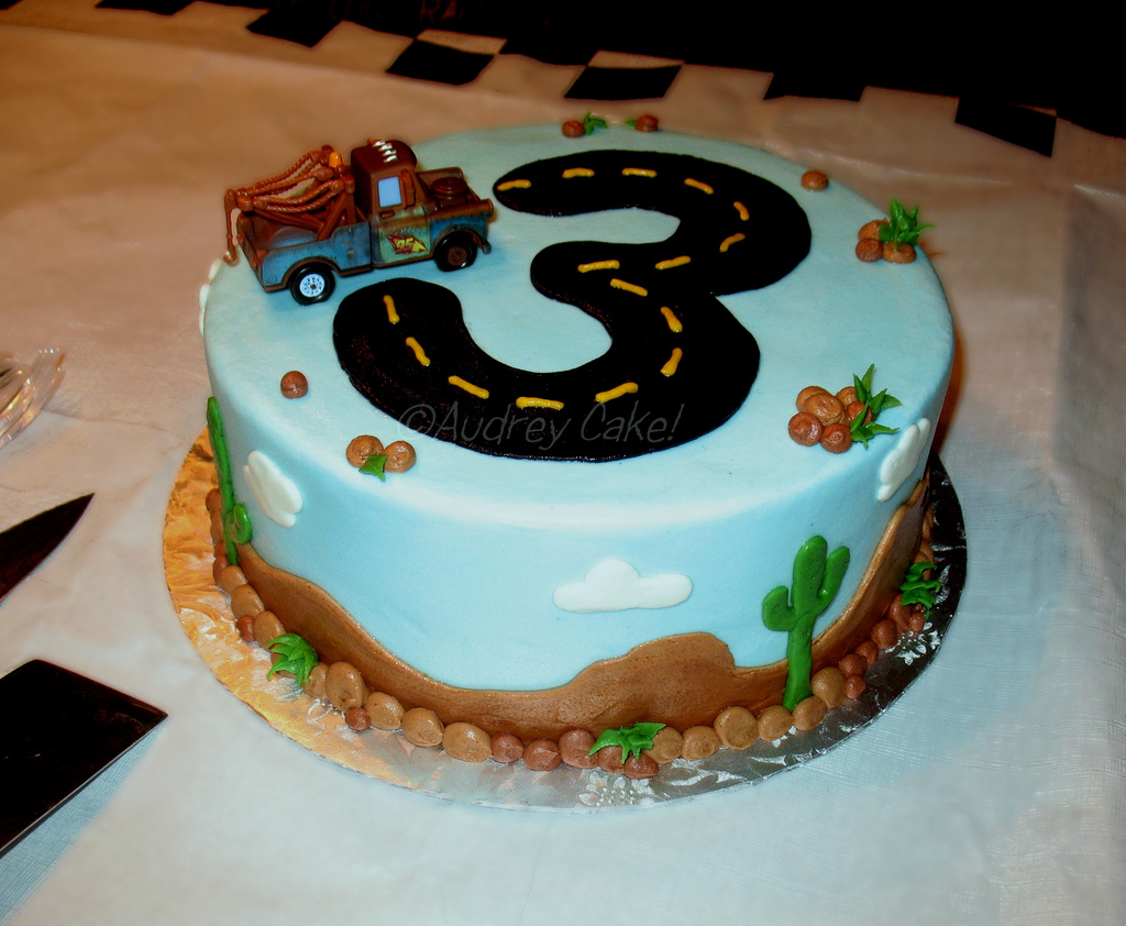 Cars 3rd Birthday Cake Cars 3rd Birthday Cake