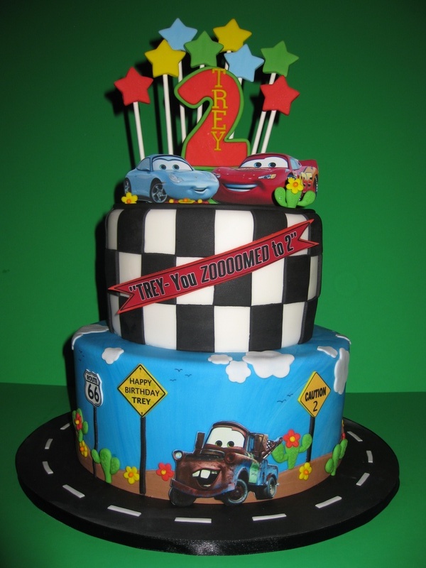Cars Birthday Cake Cars Birthday Cake