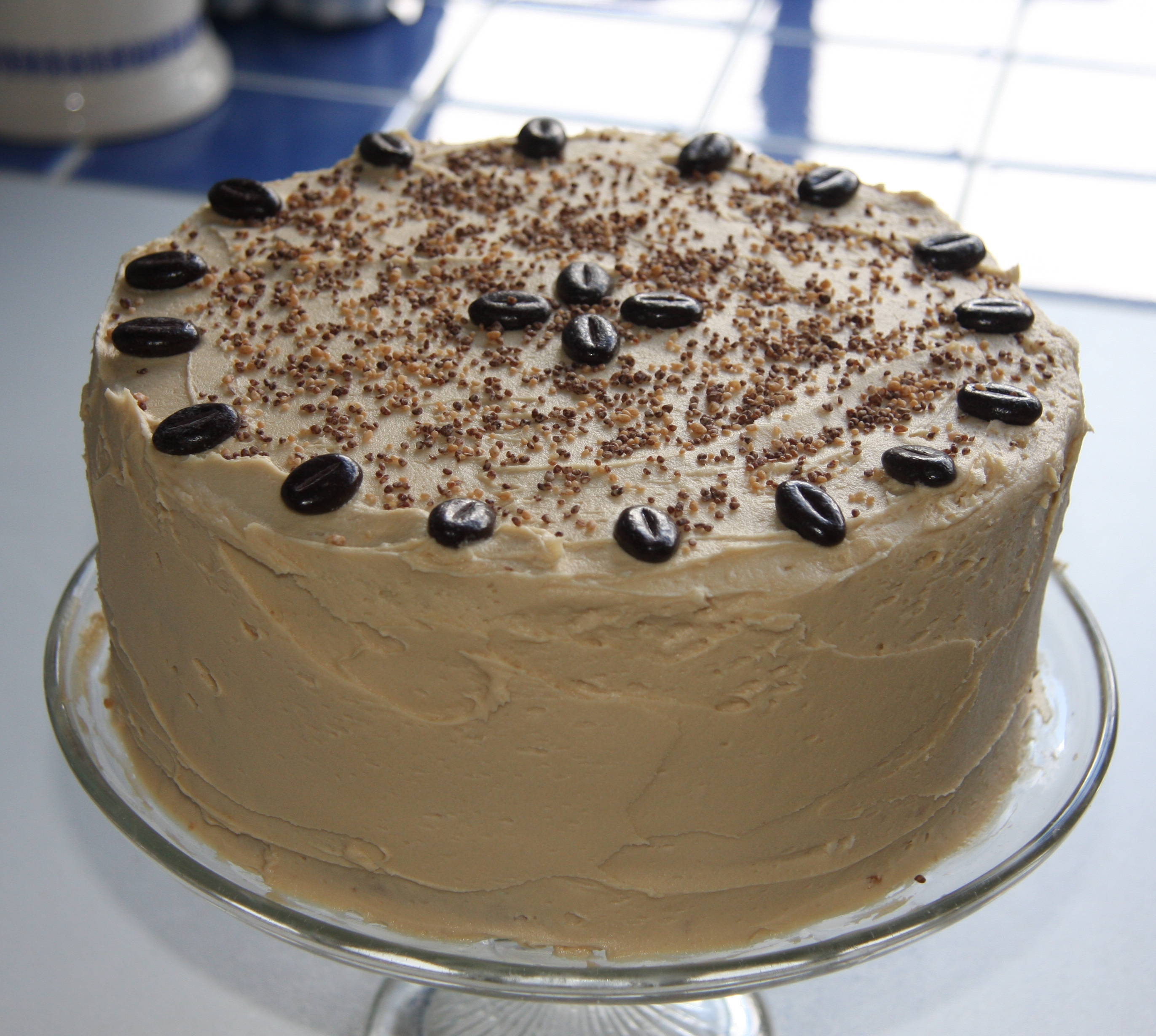 Coffee Birthday Cake Coffee Birthday Cake