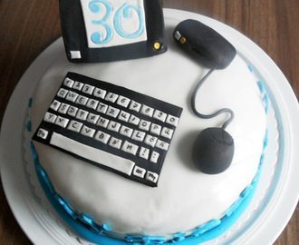 Computer Birthday Cakes for Men Computer Birthday Cakes for Men