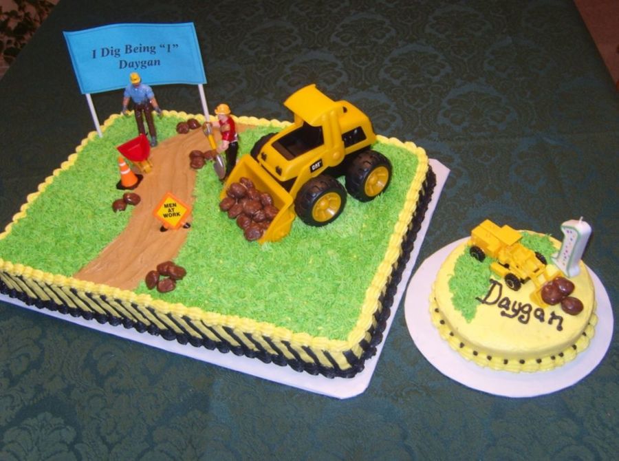 Construction Birthday Cake Construction Birthday Cake
