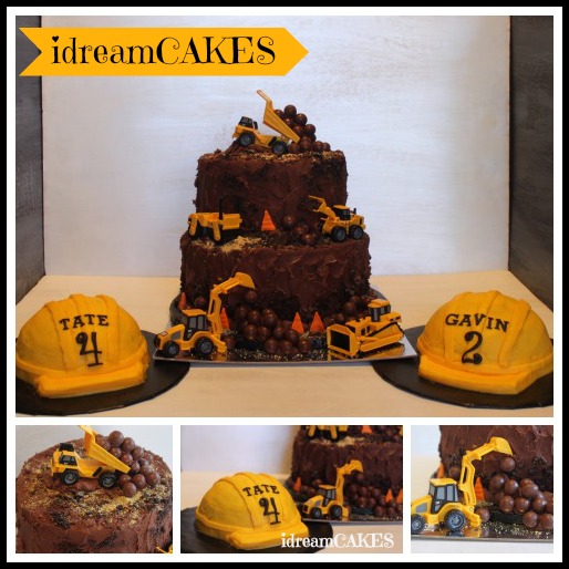 Construction Smash Cake Construction Smash Cake