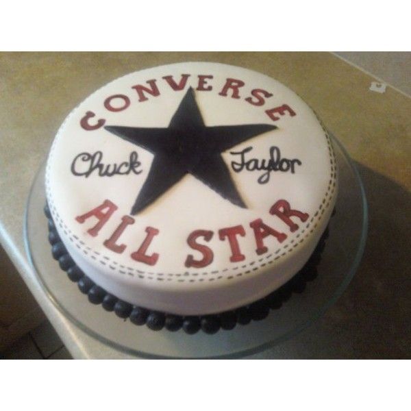 all star converse birthday cake