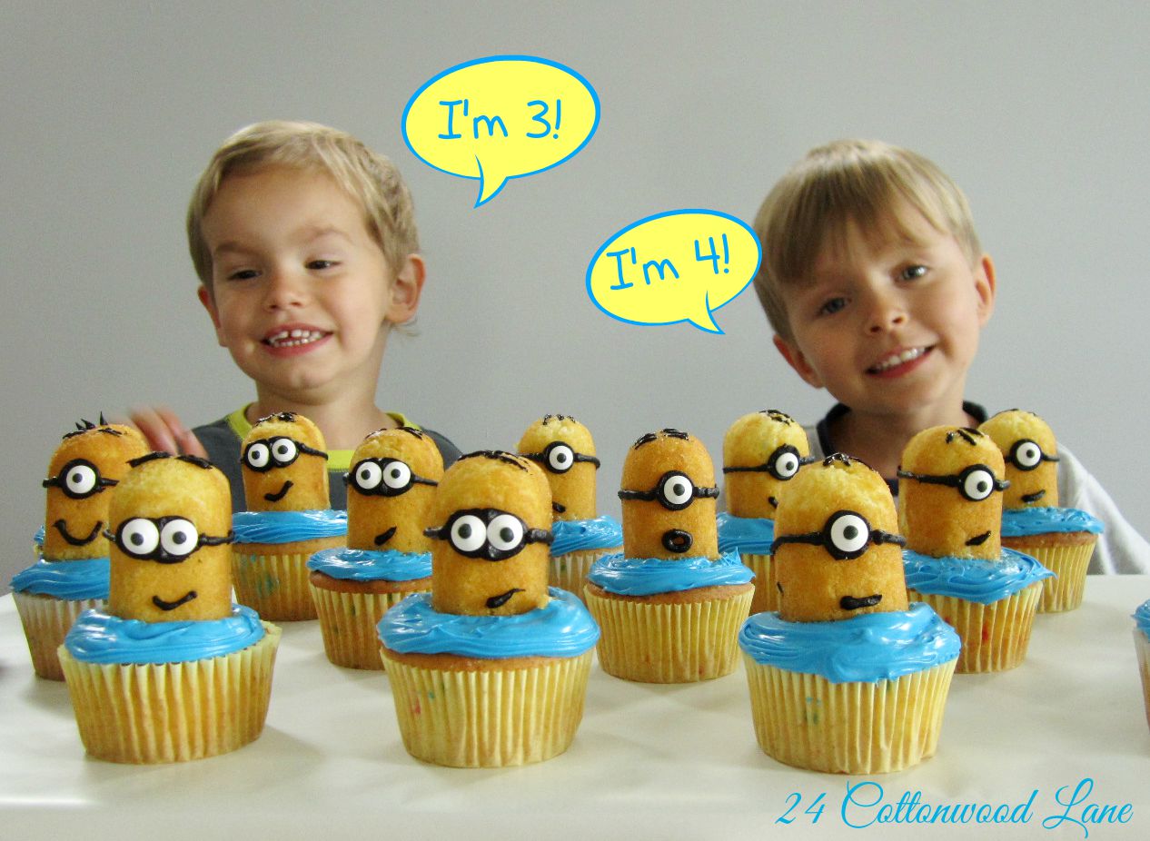 Cupcake Minion Birthday Ideas Cupcake Minion Birthday Ideas