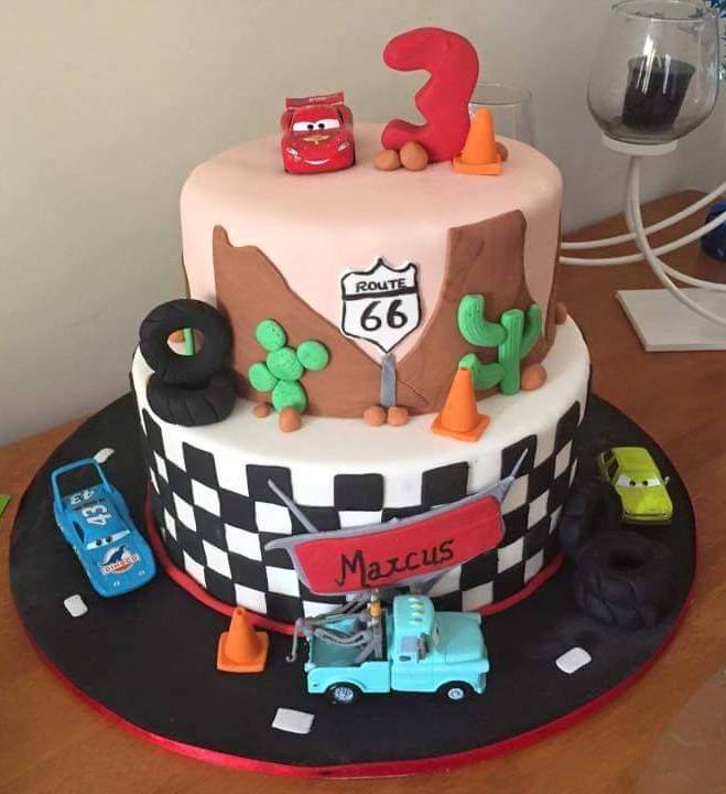 Disney Cars 3 Birthday Cake Disney Cars 3 Birthday Cake
