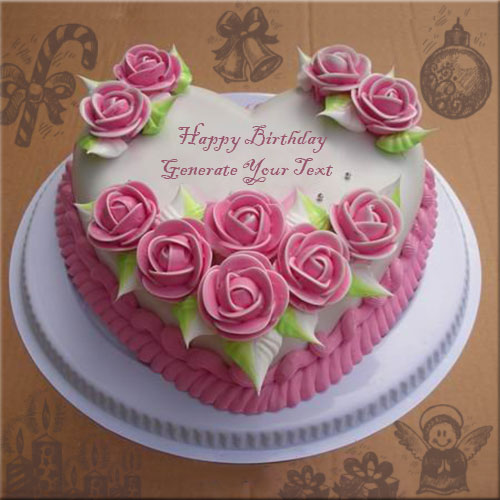 Happy Birthday Cake with Name Happy Birthday Cake with Name