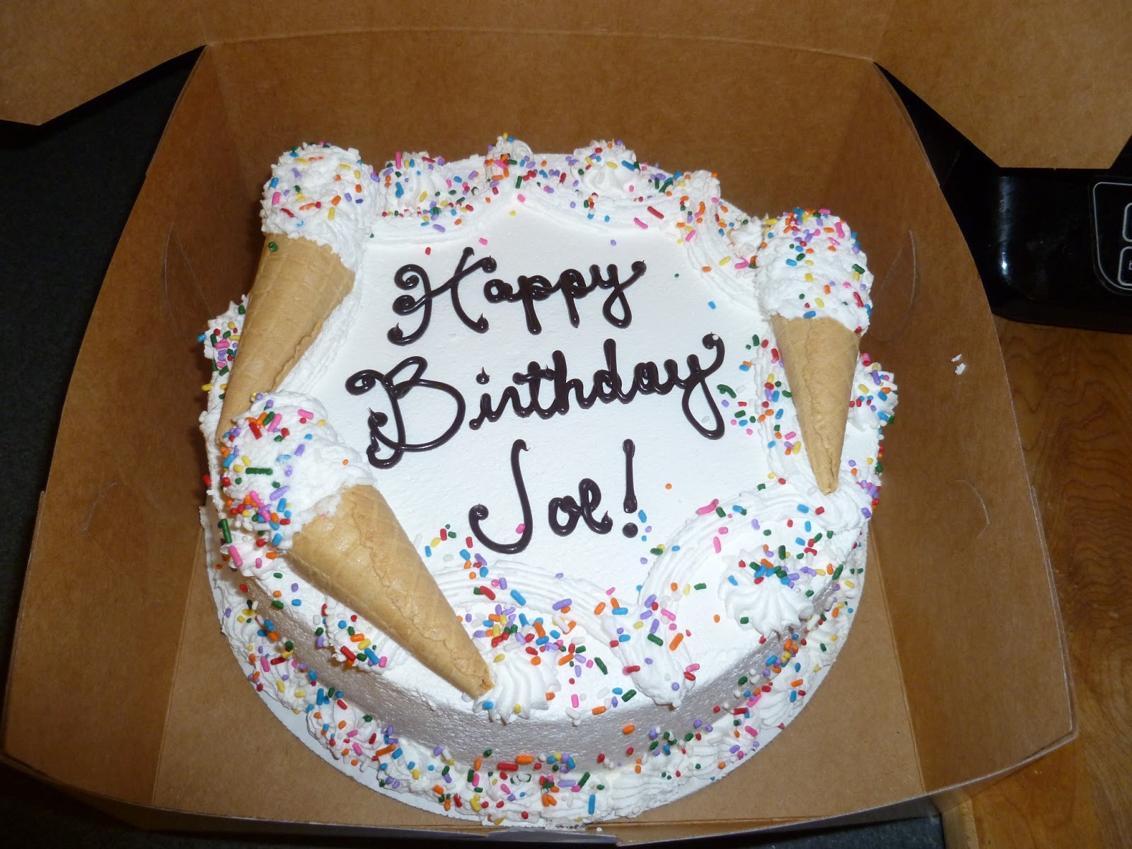 Happy Birthday Joe Cake