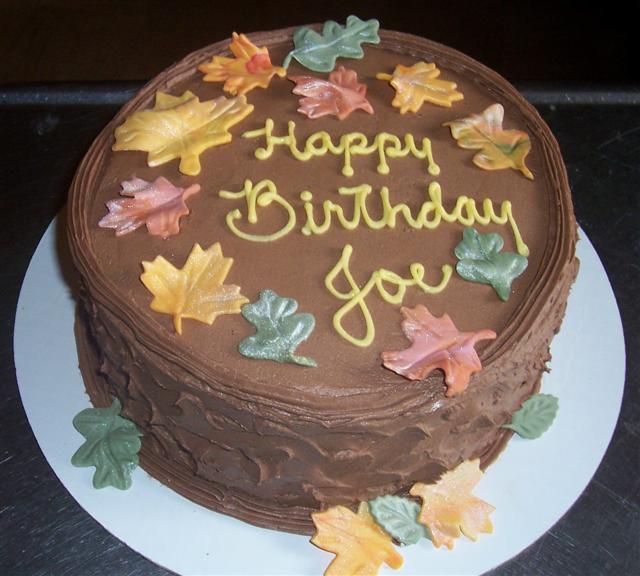 Happy Birthday Joe Cake