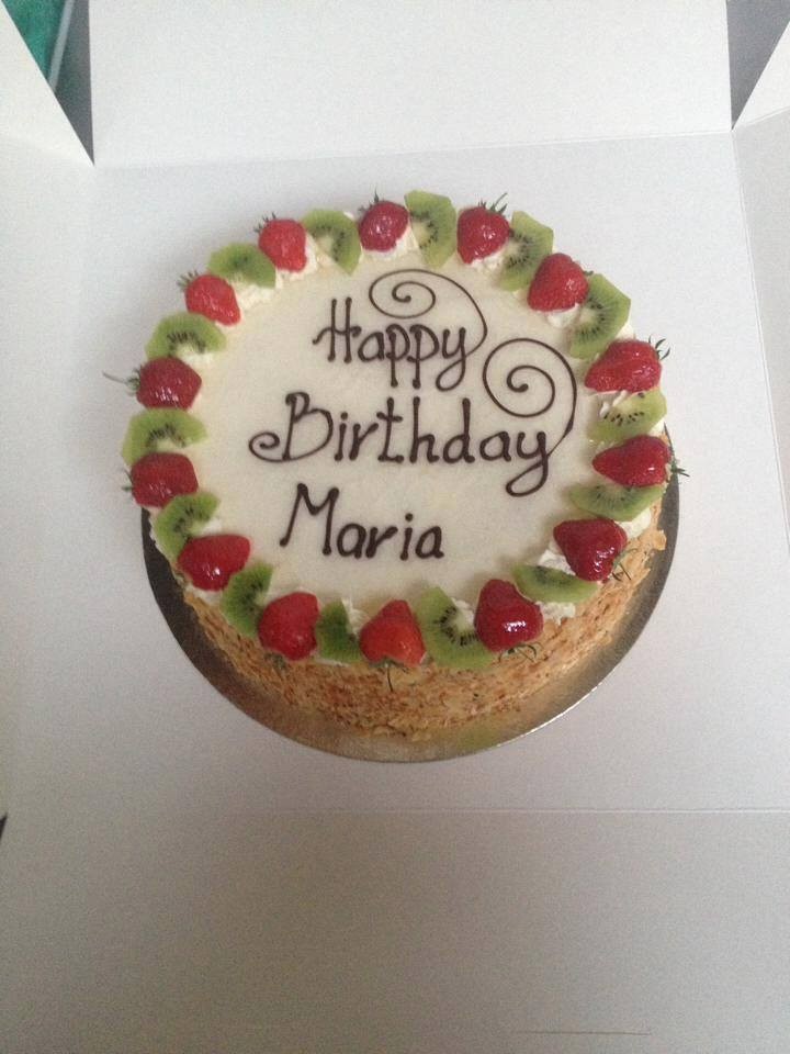 Happy Birthday Maria Cake Happy Birthday Maria Cake