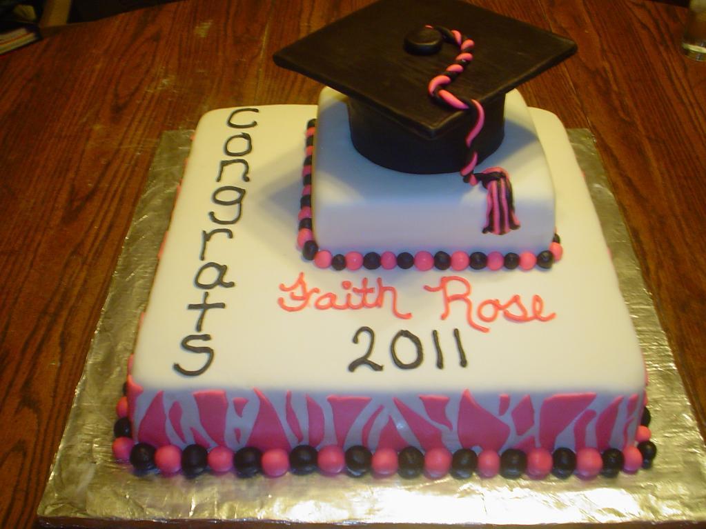 High School Graduation Cake