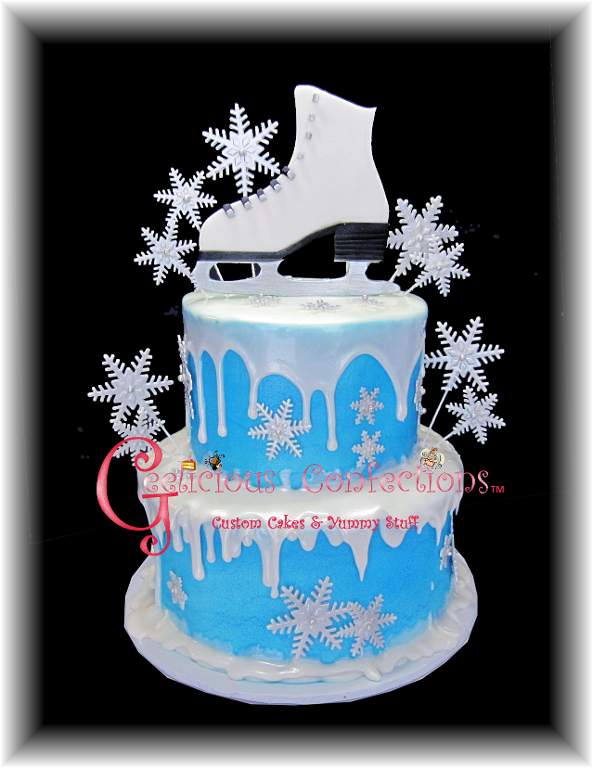 Ice Skating Birthday Cake Ideas Ice Skating Birthday Cake Ideas