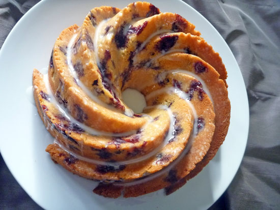 Lemon Blueberry Bundt Cake