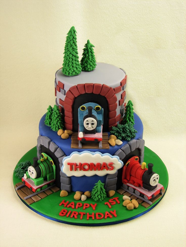9 Thomas Friends Cakes Decorated Photo Thomas The Train Cake