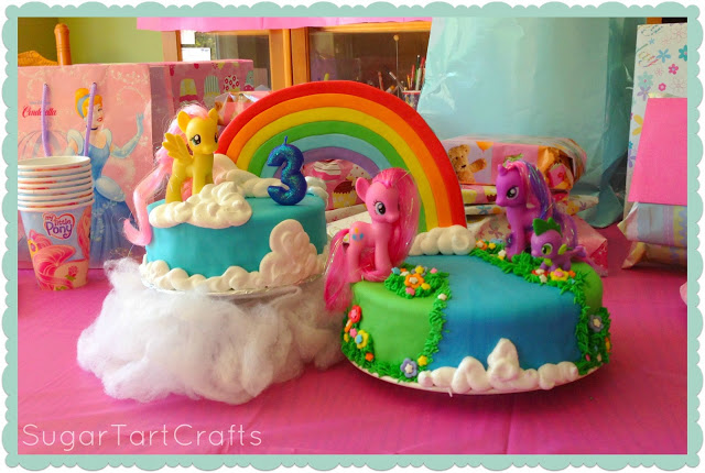 My Little Ponies Birthday Cake My Little Ponies Birthday Cake