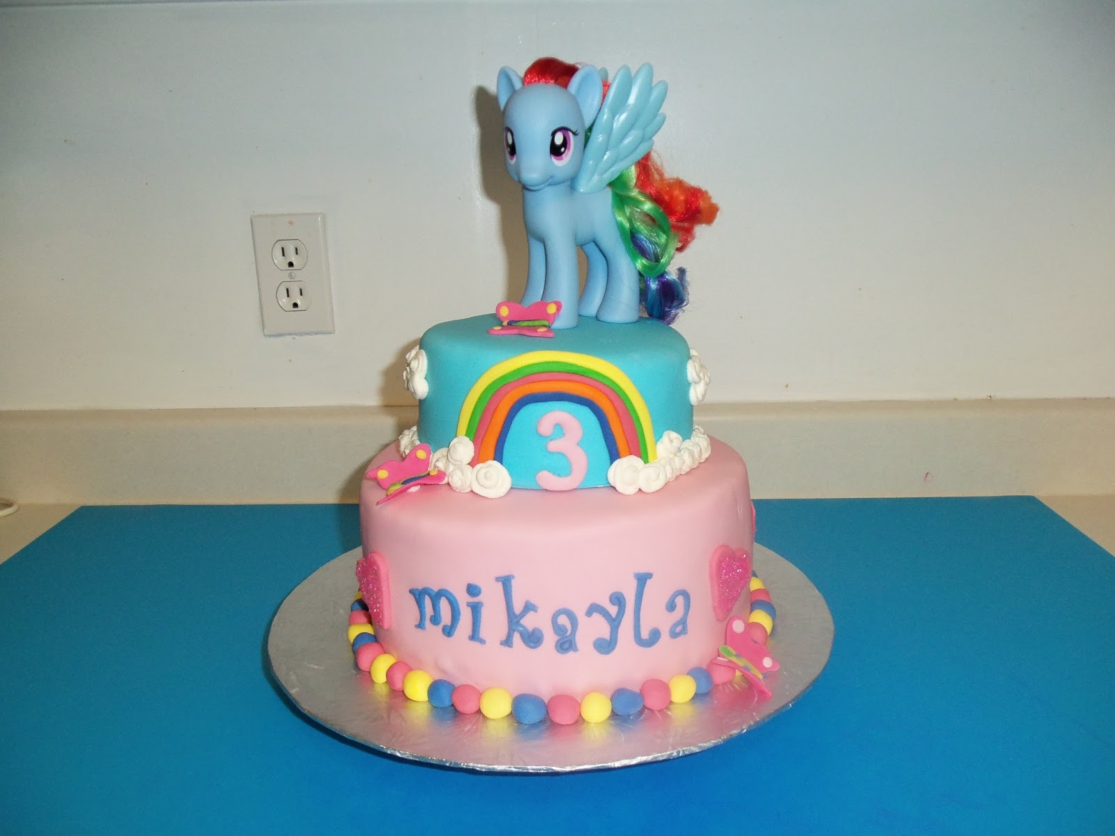 My Little Pony Birthday Cake My Little Pony Birthday Cake