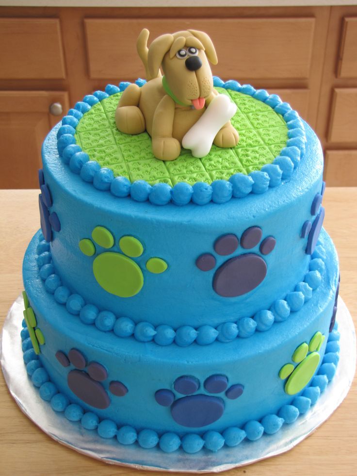 Puppy Dog Birthday Cake Puppy Dog Birthday Cake