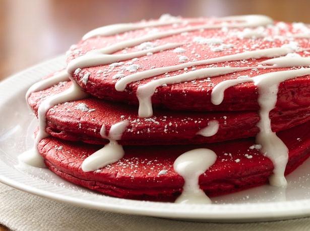 Red Velvet Pancakes Red Velvet Pancakes