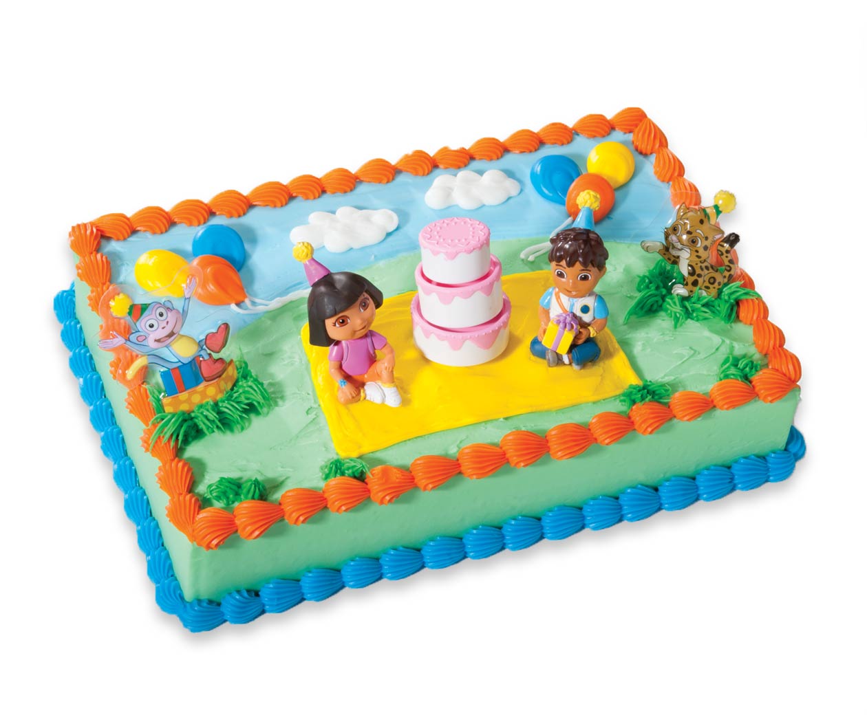 12 dora cakes at