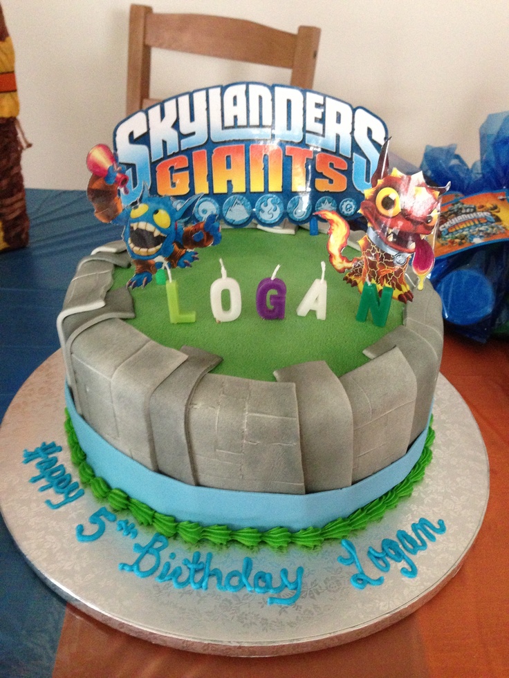 10 skylanders birthday cakes