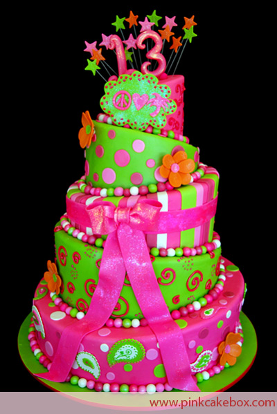 Teenage Girl Birthday Cakes