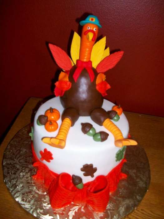 Thanksgiving Turkey Cake Thanksgiving Turkey Cake