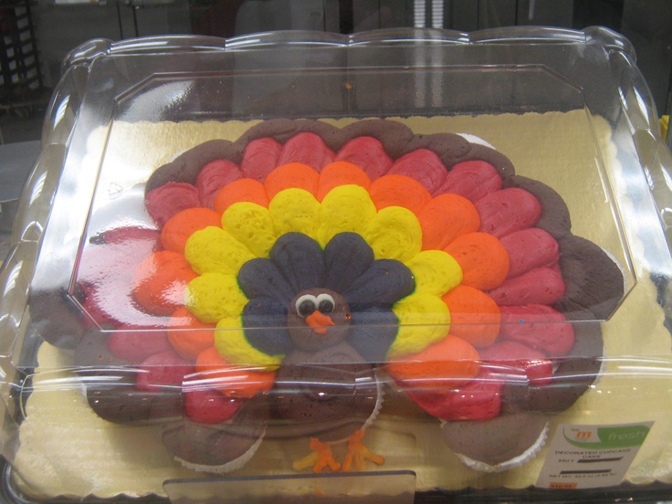 Turkey Cupcake Cake Turkey Cupcake Cake