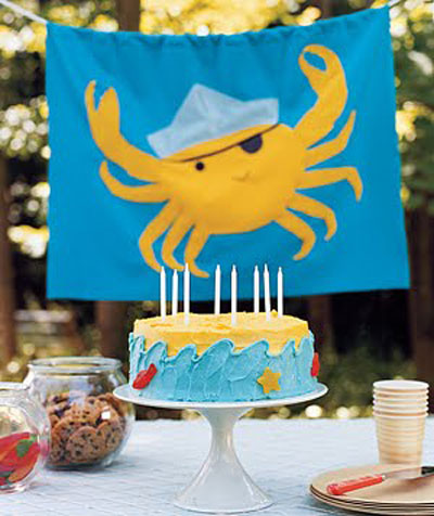 Under the Sea Birthday Party Cake Under the Sea Birthday Party Cake
