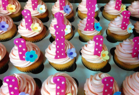 1st Birthday Cupcakes 1st Birthday Cupcakes