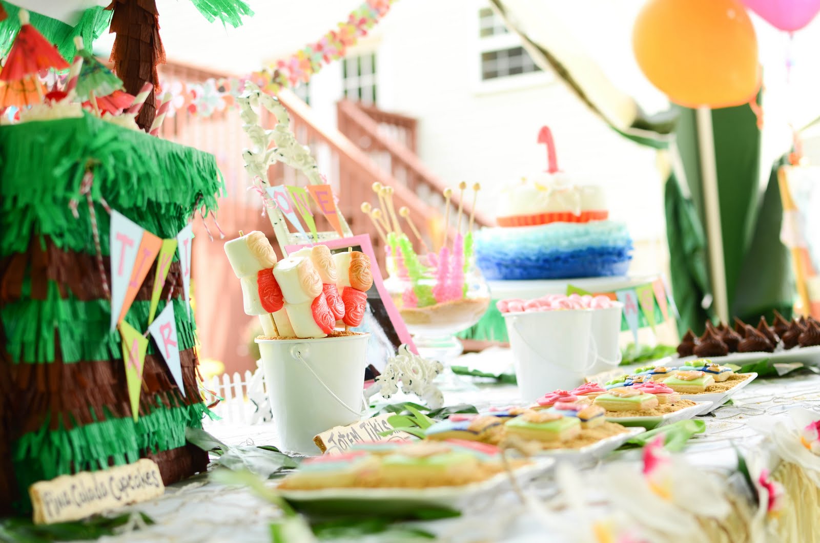 1st Birthday Luau Party Ideas