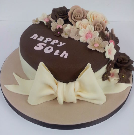 50th Birthday Cake 50th Birthday Cake