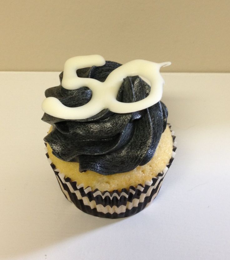 50th Birthday Cupcake Cake 50th Birthday Cupcake Cake