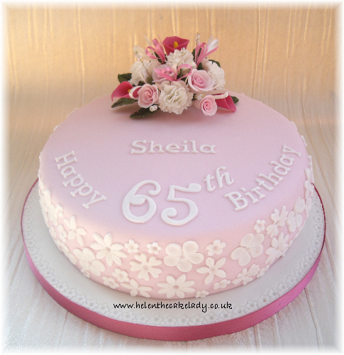 65th Birthday Cake 65th Birthday Cake